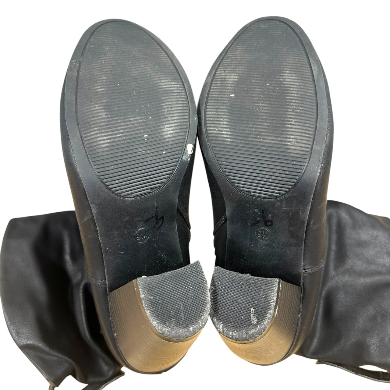 Madden Girl Black Slouchy Mid Calf Boots