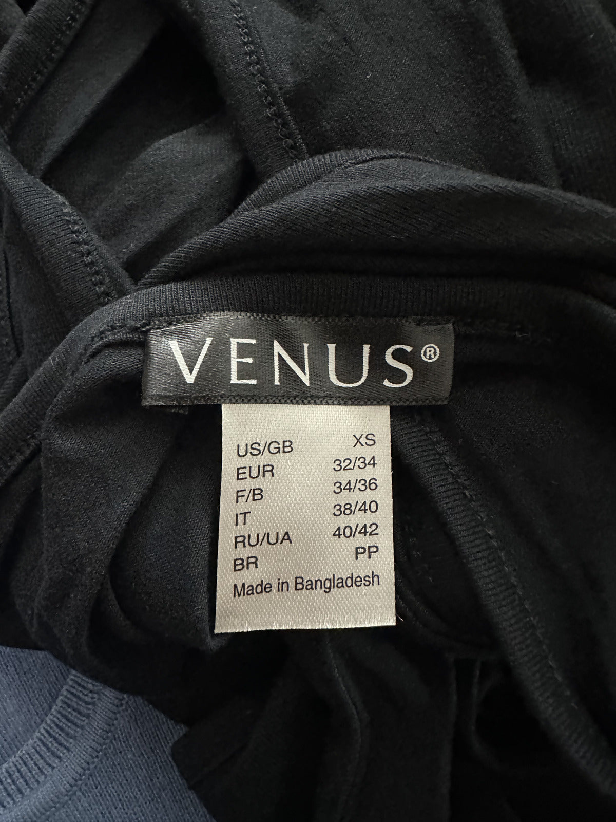 Venus Black Crisscross Back Tank Top Contemporary Streetwear Casual Chic