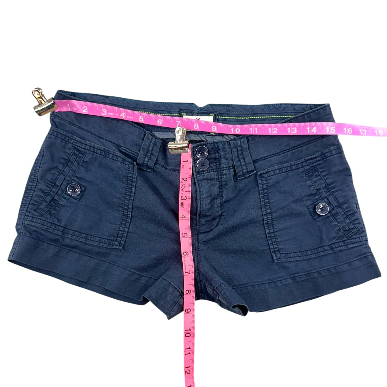 Vintage Y2K American Eagle Low Rise Micro Shorts