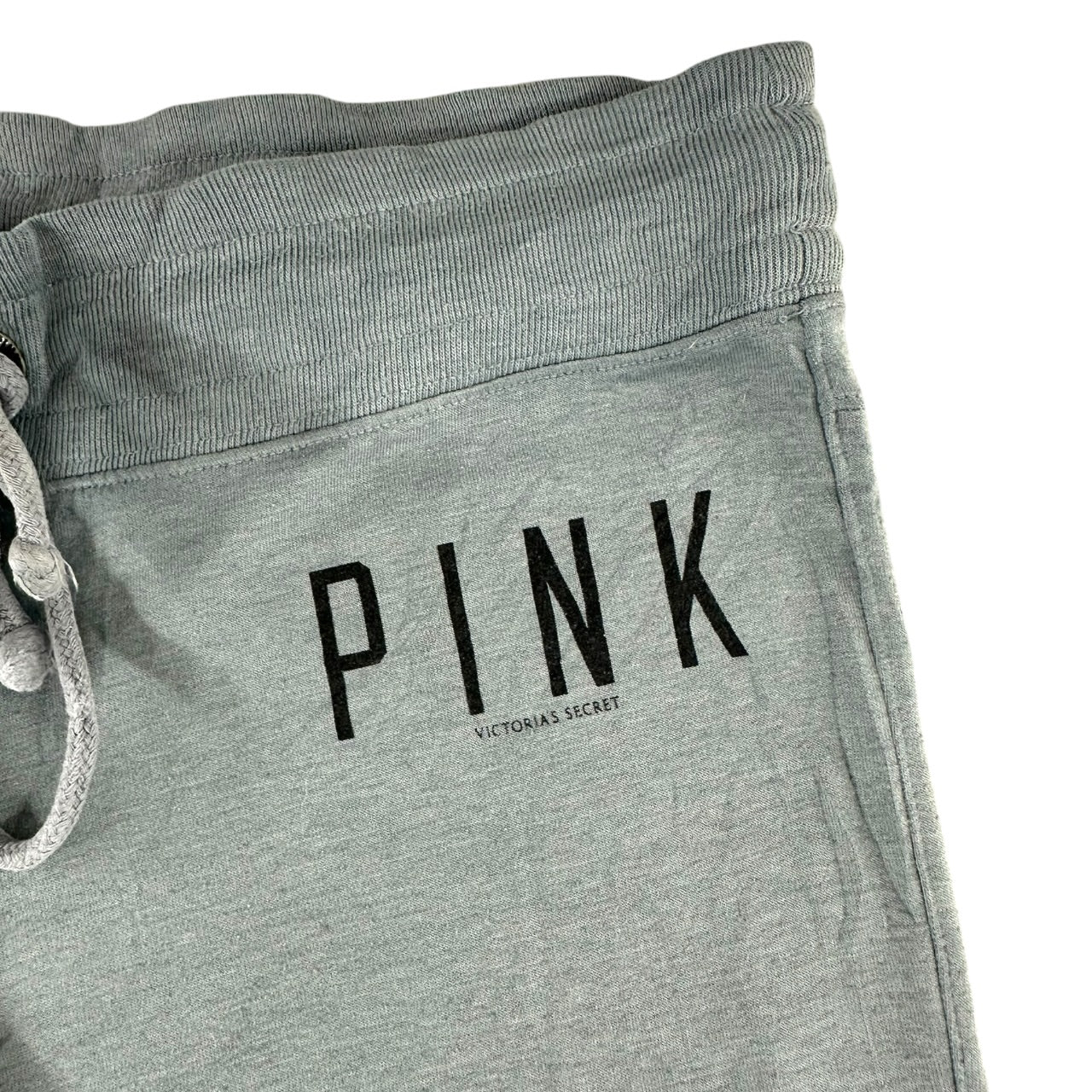 Y2K Victoria's Secret PINK Grey Low Rise Yoga Flare Sweats Pants