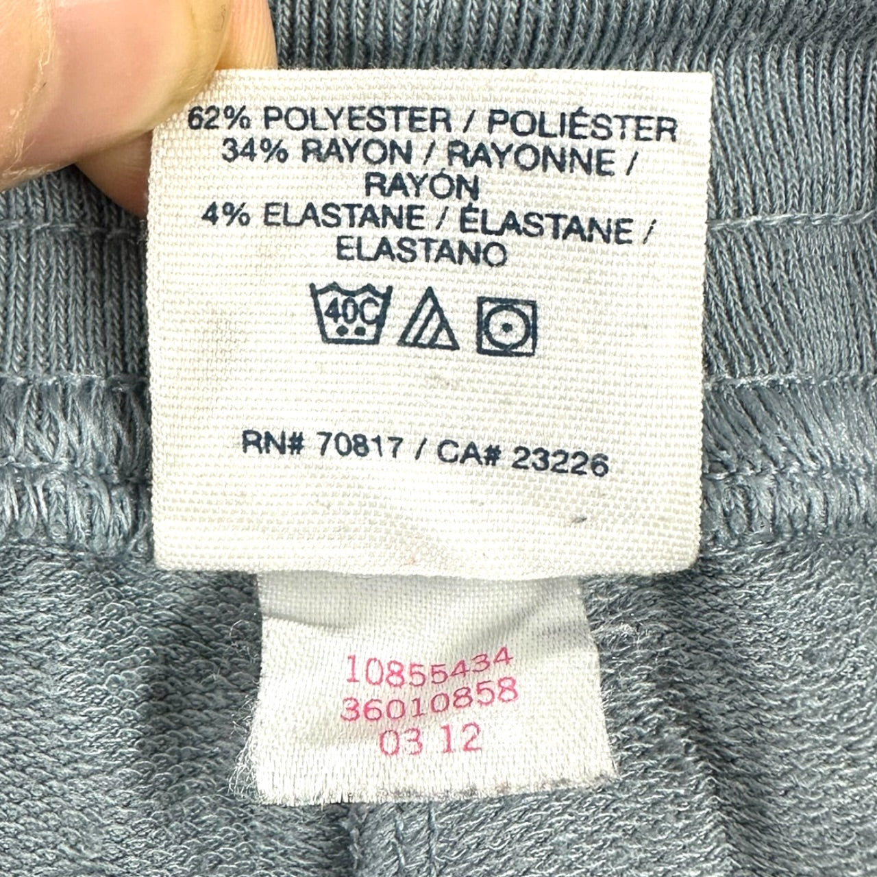 Y2K Victoria's Secret PINK Grey Low Rise Yoga Flare Sweats Pants