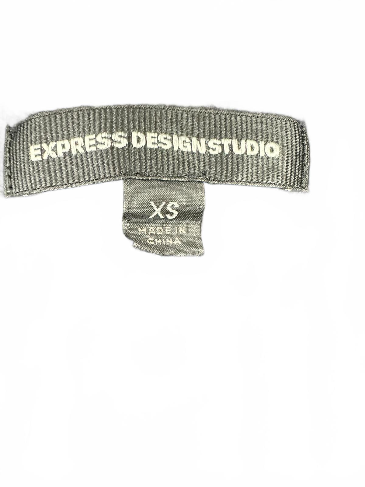 Express Designs Studio Classic Black V Neck Sweater