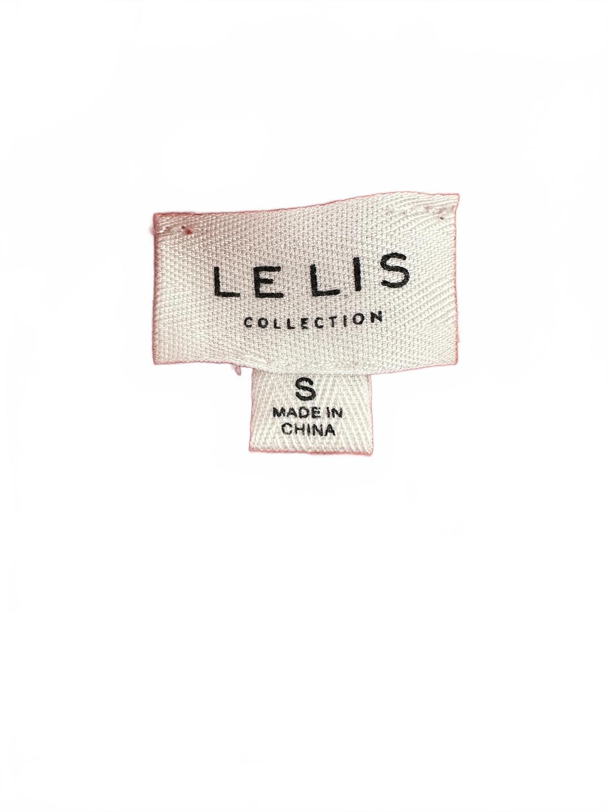 Le Lis Red Slip Dress with Textured Star Pattern Adjustable Straps