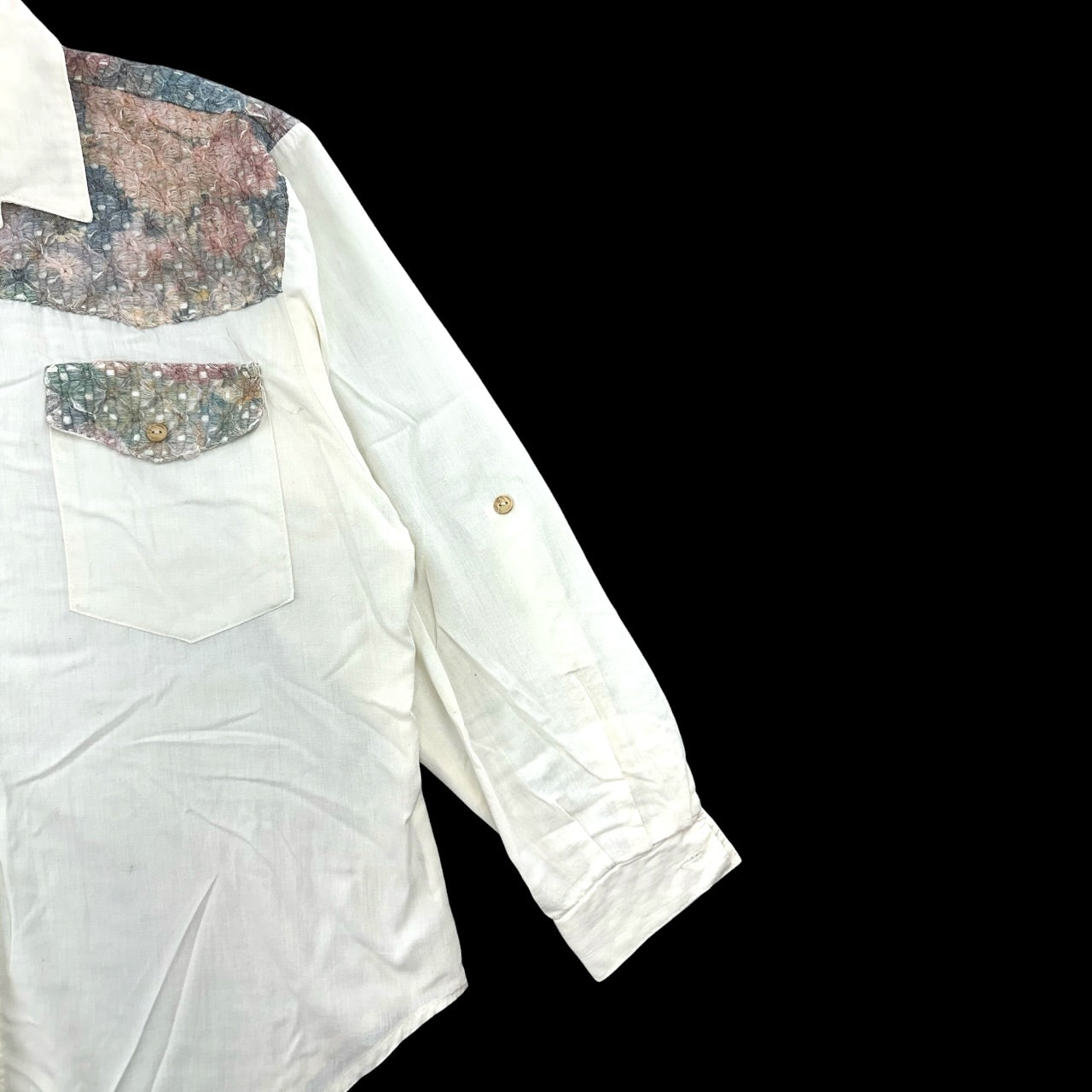 Vintage 90s Tap & Co. Western Boho Button Up