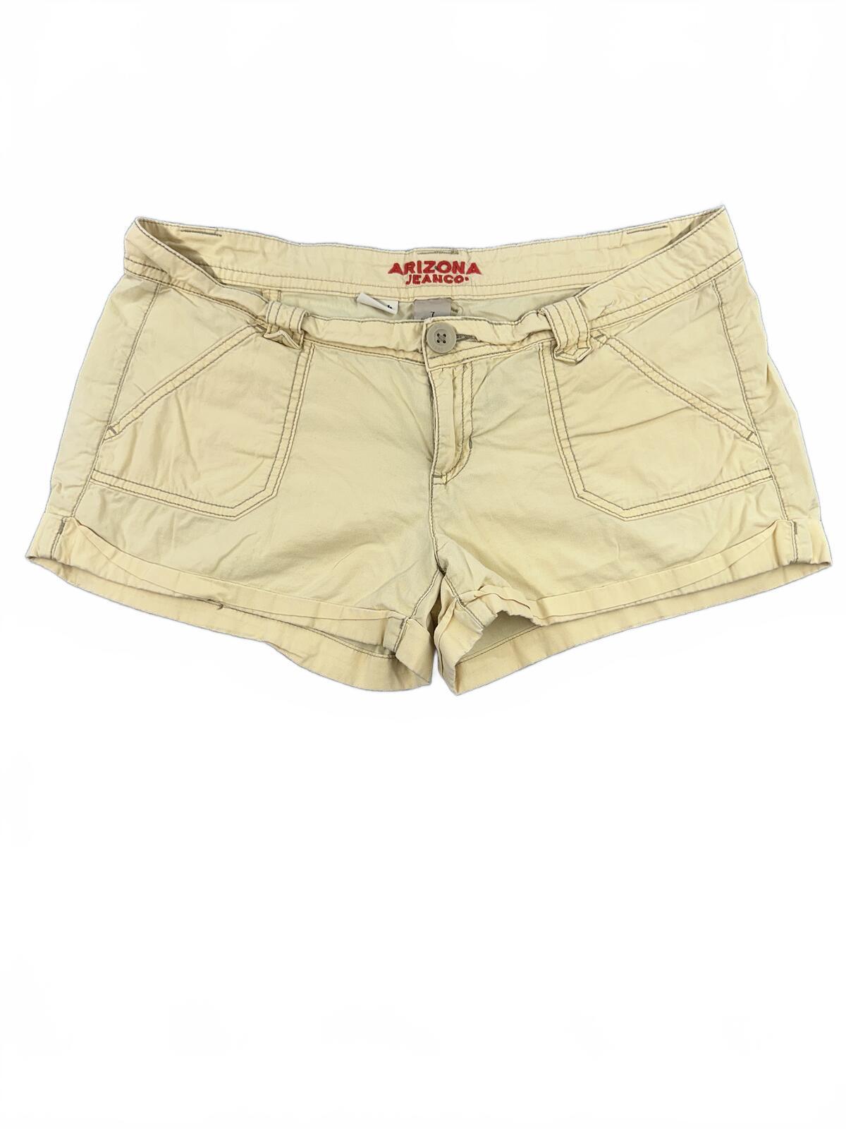 Arizona Jean Co. Beige Stretch Casual Shorts Classic Y2K Summer