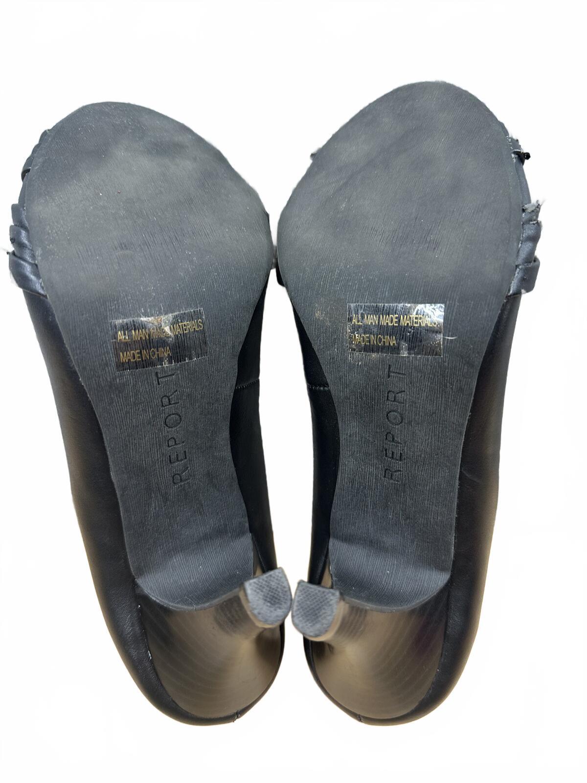 Report Ladee Black Pleated Pump