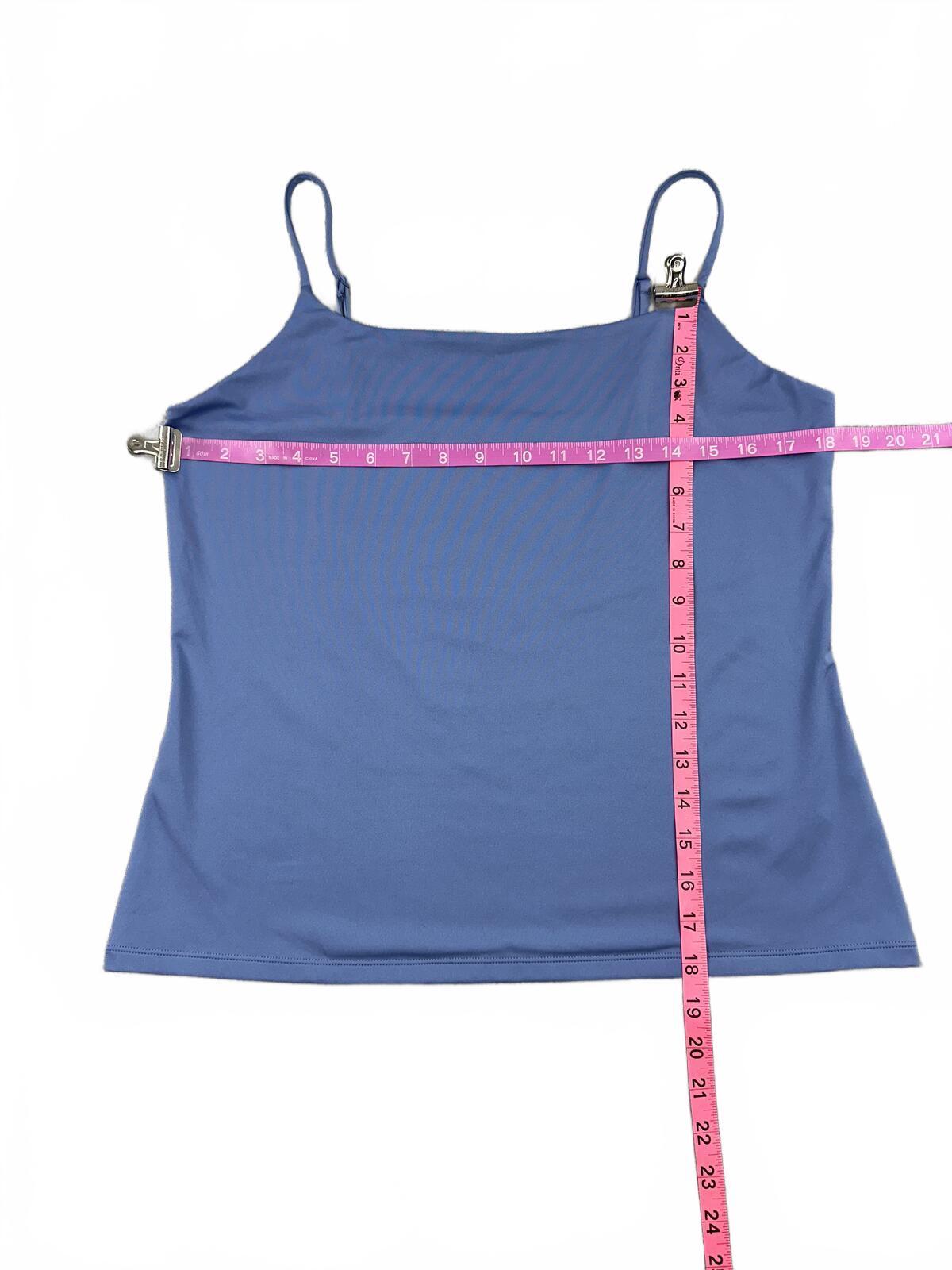 Nine West Blue Spaghetti Strap Tank Top