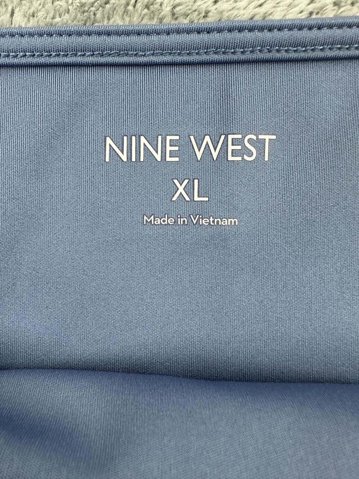 Nine West Blue Spaghetti Strap Tank Top