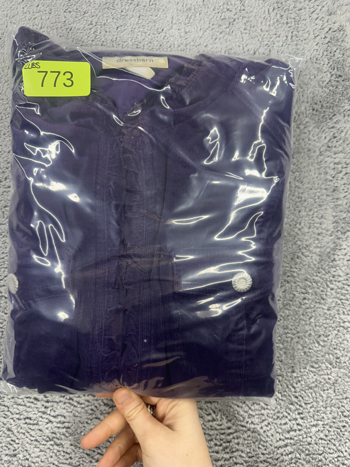 dressbarn Purple Corduroy Jacket Casual Fairycore Y2K Indie Bohemian