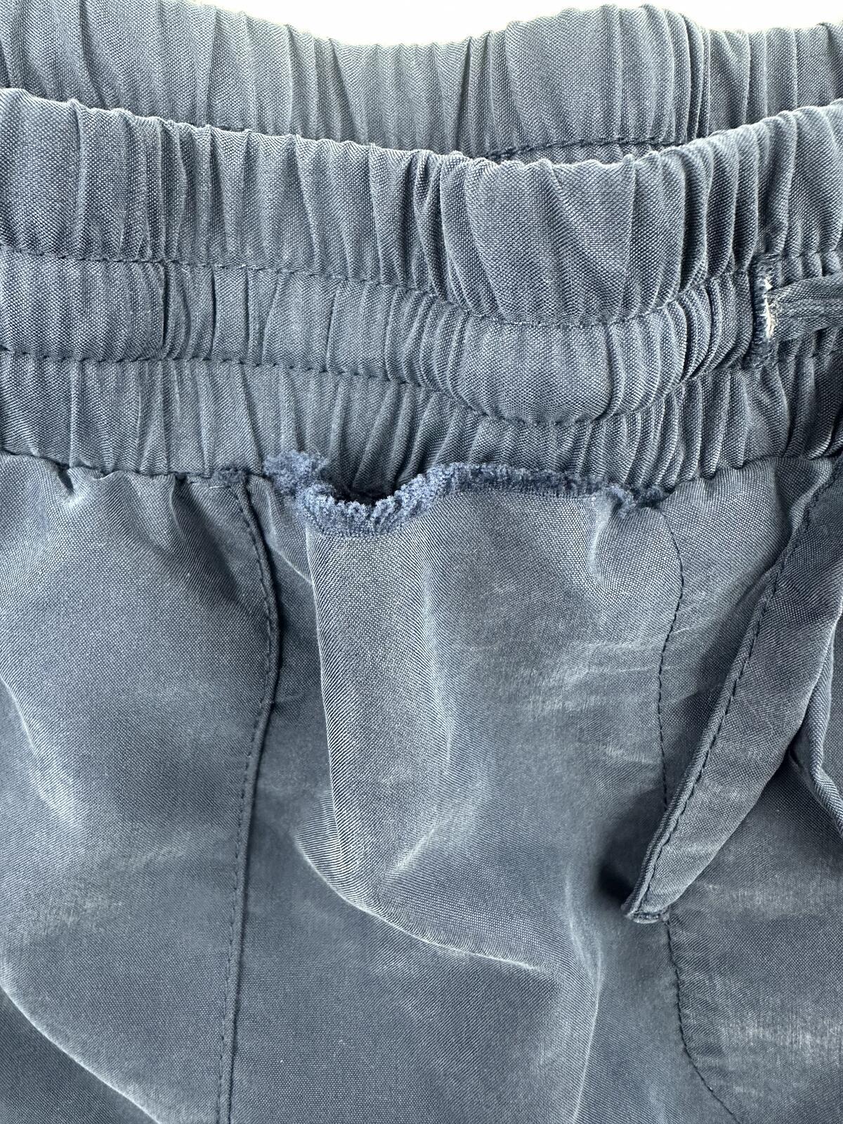 Kenneth Cole New York Navy Blue Casual Drawstring Shorts