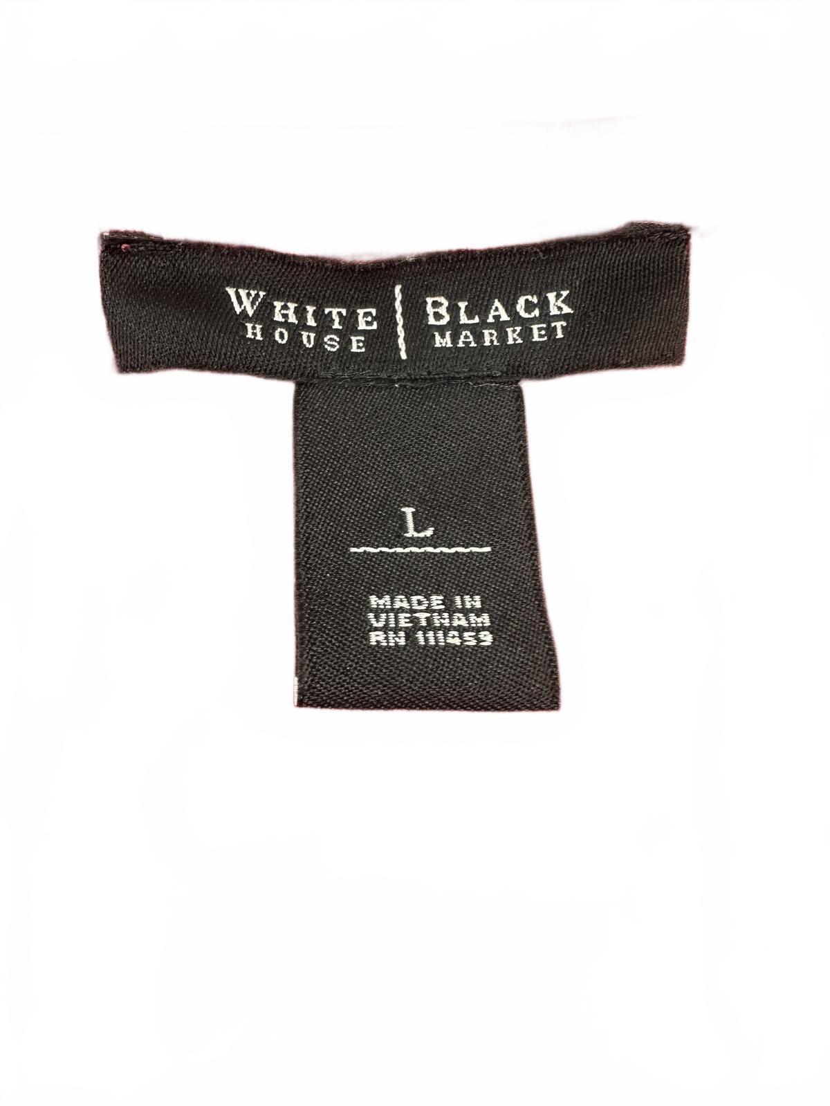 White House Black Market Red Embellished Tank Top