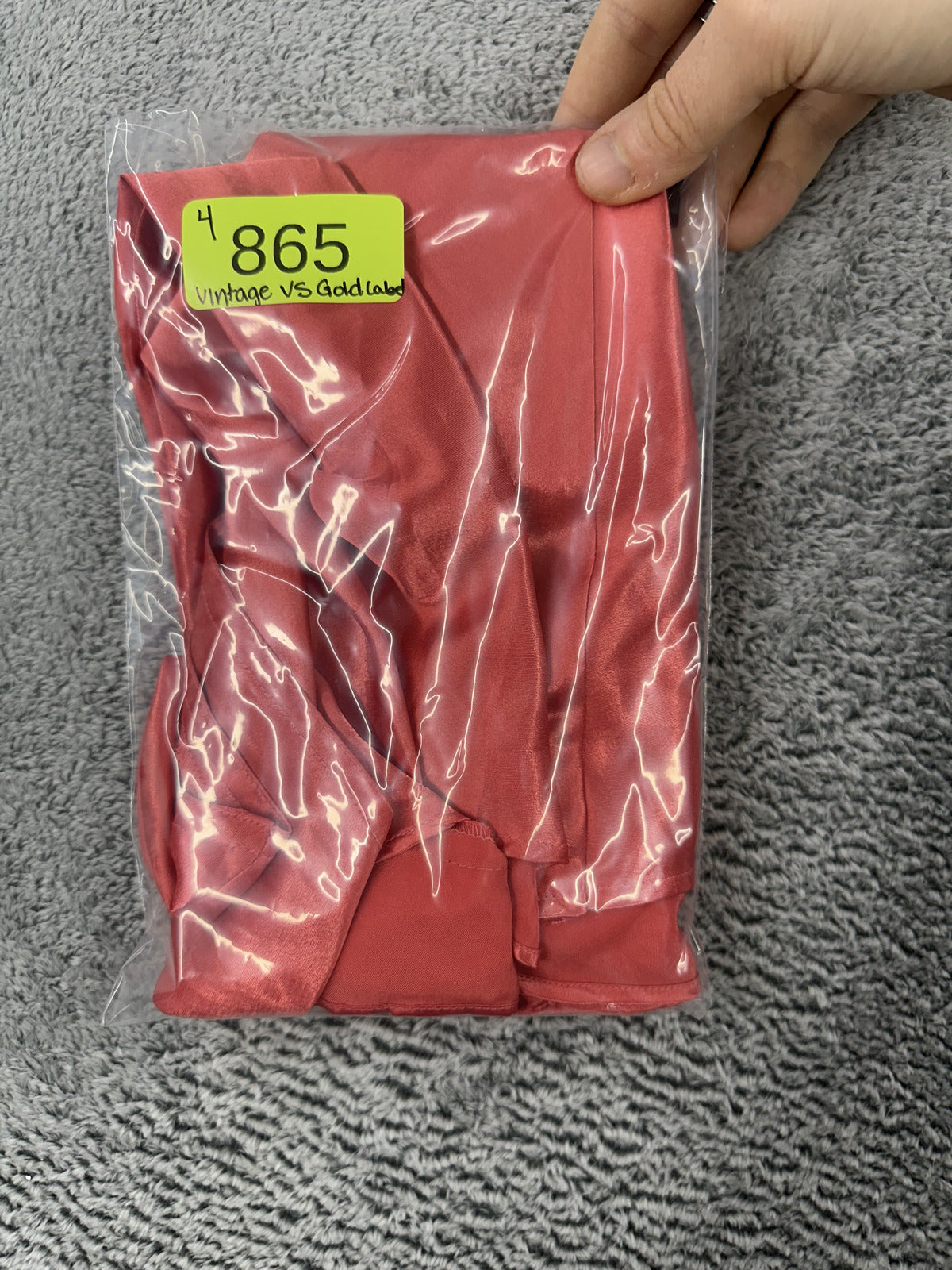 Victoria's Secret Vintage Satin Romper in Rust Red Feminine Party Loungewear