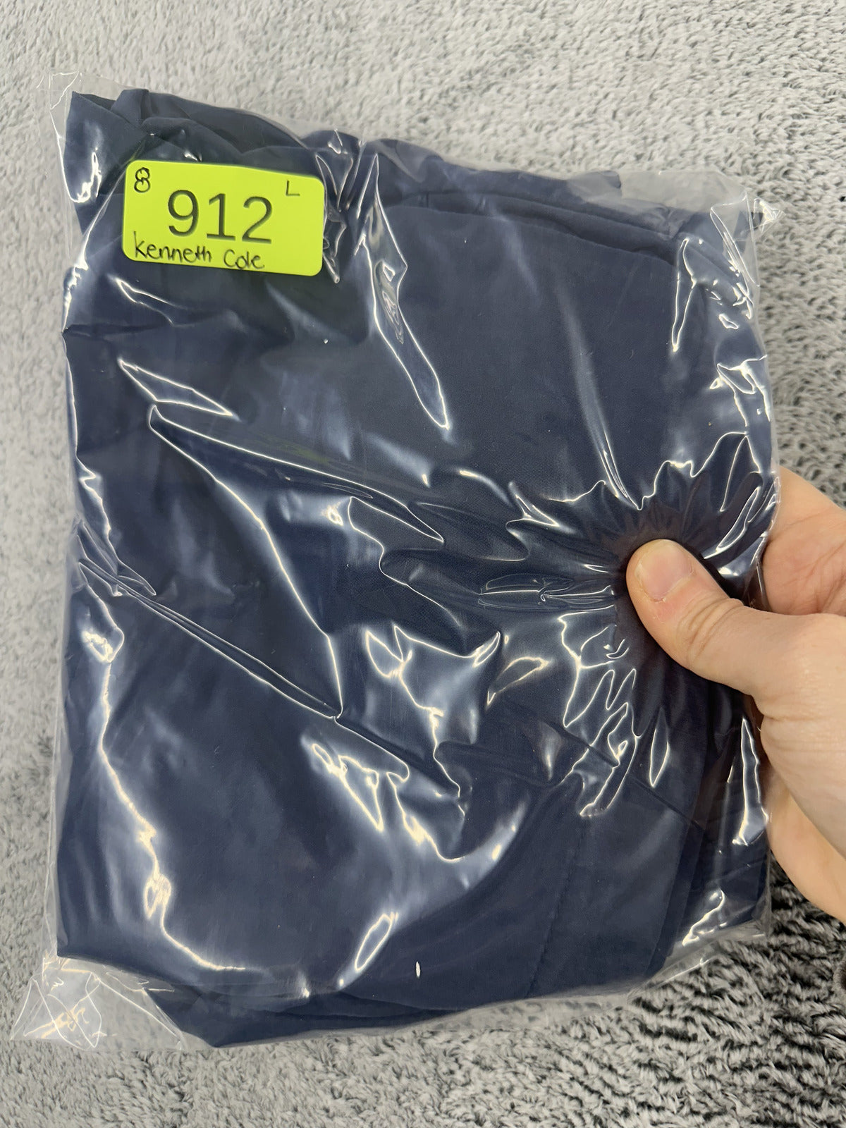 Kenneth Cole New York Navy Blue Casual Drawstring Shorts