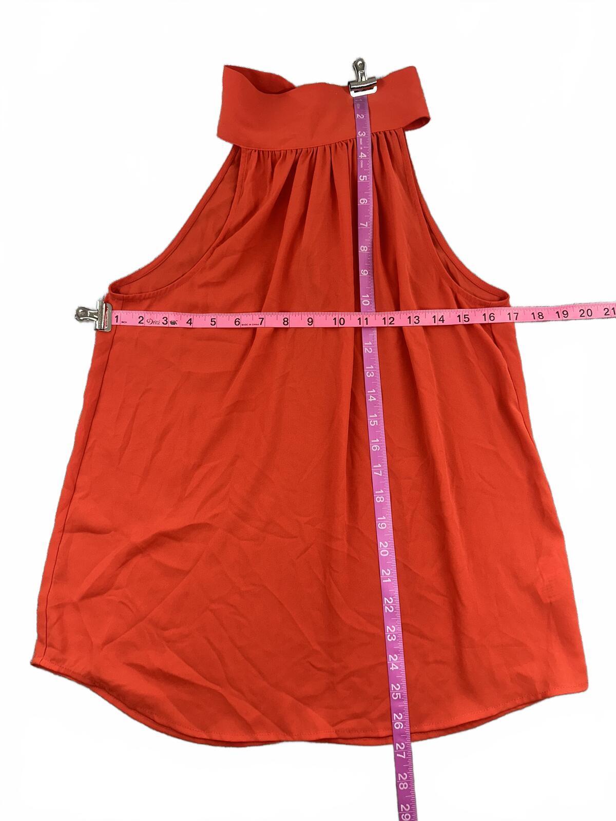 Elegant J.Crew Red Halter Neck Tie Back Top