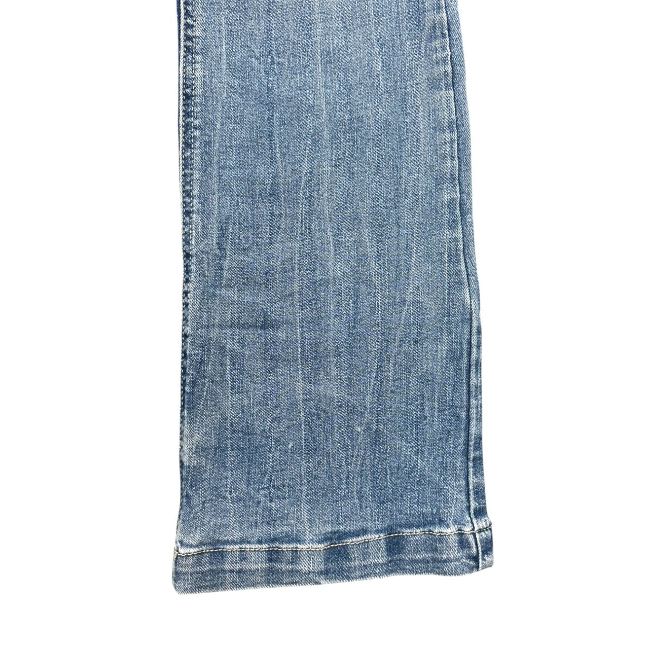 Indigo Rein Distressed Boho Flare Jeans