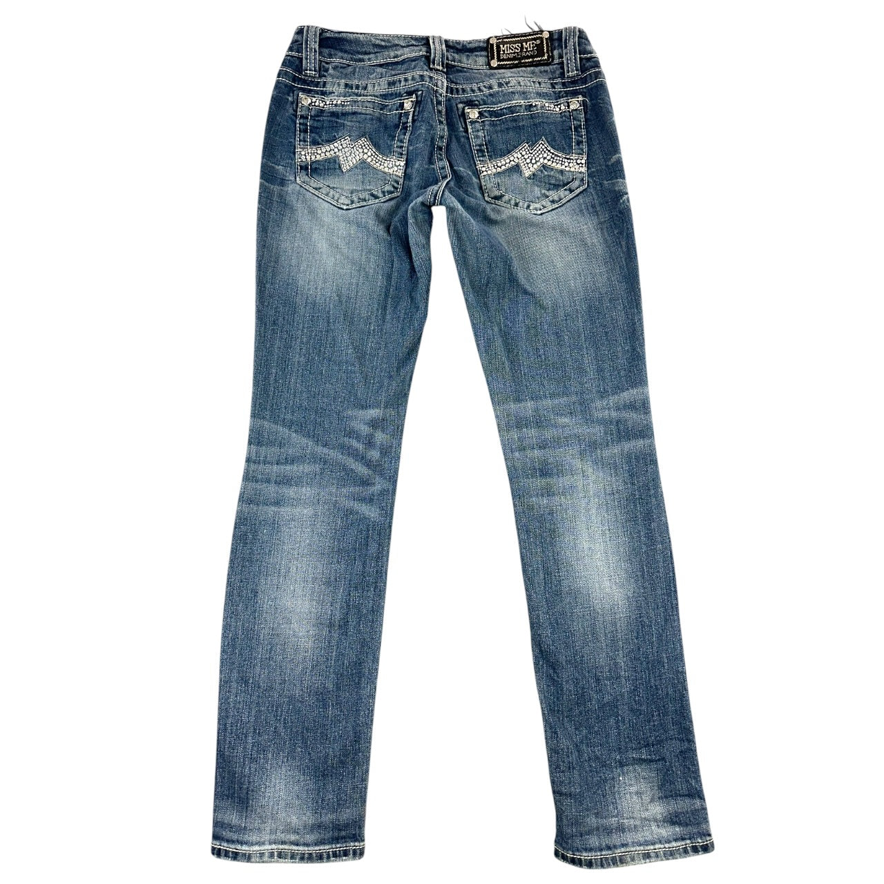 Vintage Y2K Miss Me Blingy Embellished Straight Leg Jeans