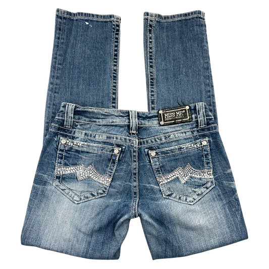 Vintage Y2K Miss Me Blingy Embellished Straight Leg Jeans