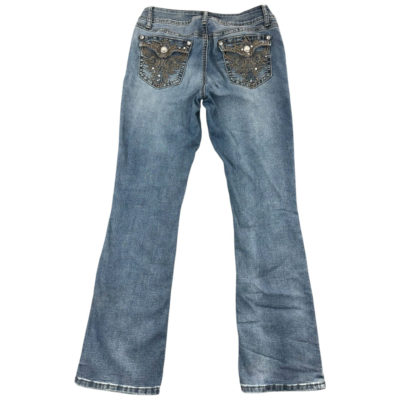 Vintage Y2K Apt 9 Bling Embellished Bootcut Jeans