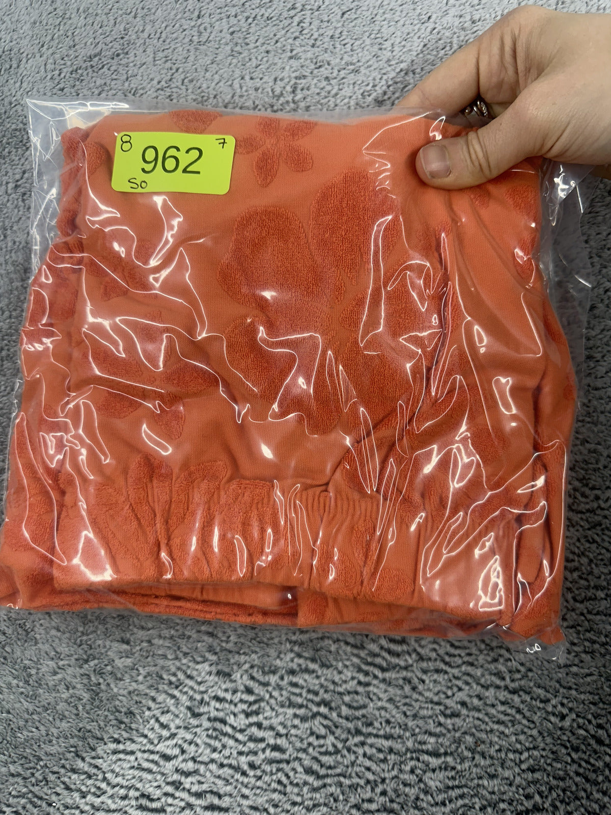 SO Vibrant Orange Floral Terrycloth Tube Top or Mini Skirt Boho