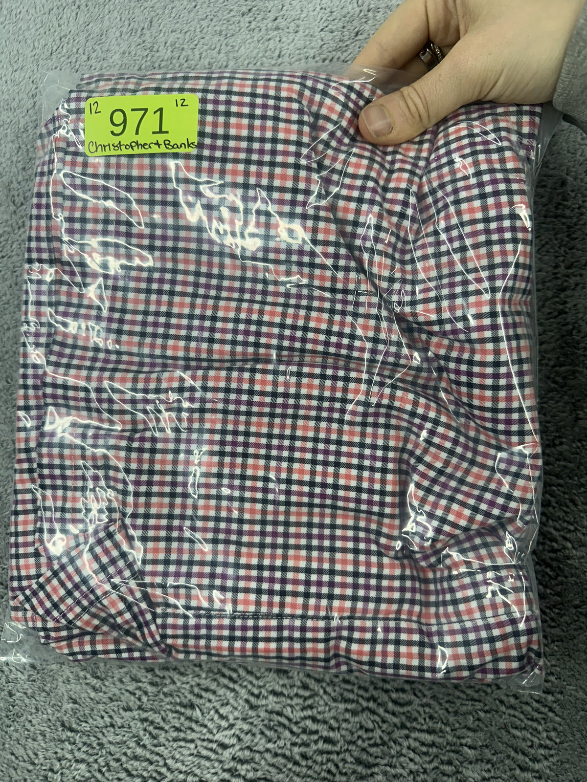 Christopher & Banks Y2K Preppy Plaid Mini Skort Pink Black