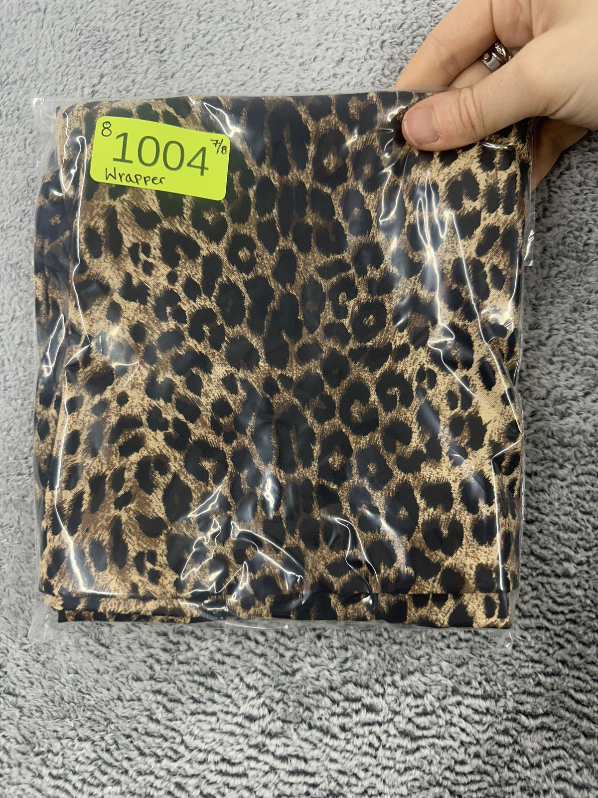 Wrapper Leopard Print Mini Skirt Y2K Animal Print Festival Party Skirt
