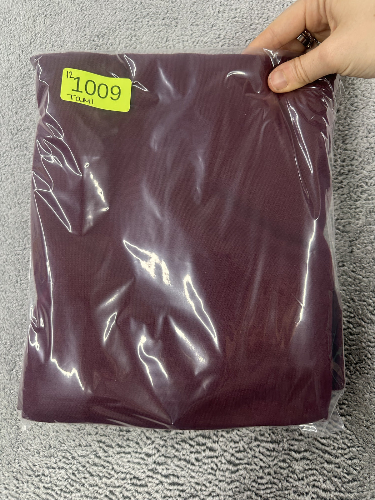 Tamal Original Vintage Burgundy Button Front A Line Midi Skirt High Waist