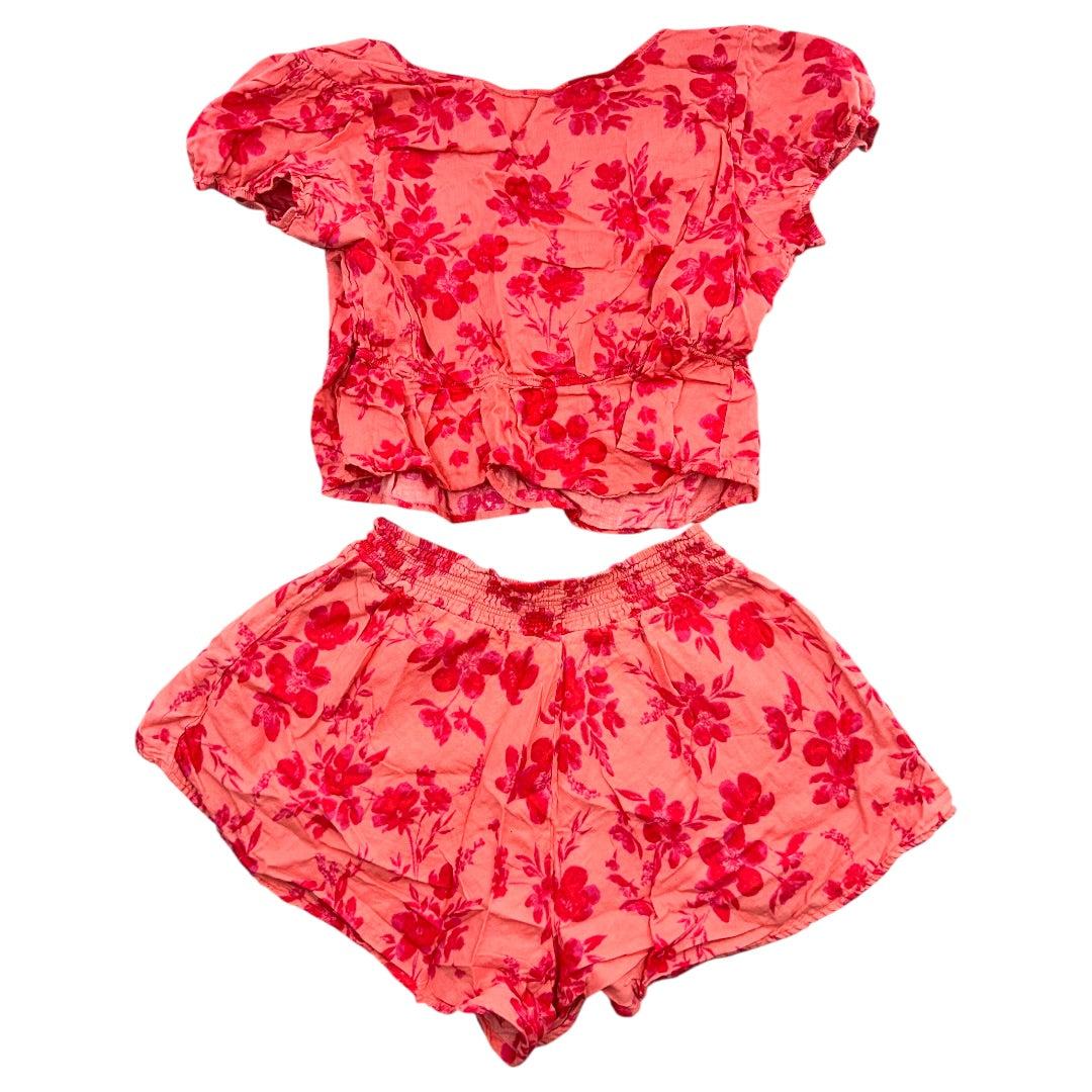 Adore Me Elisabetta Pajama Blouse and Shorts Set