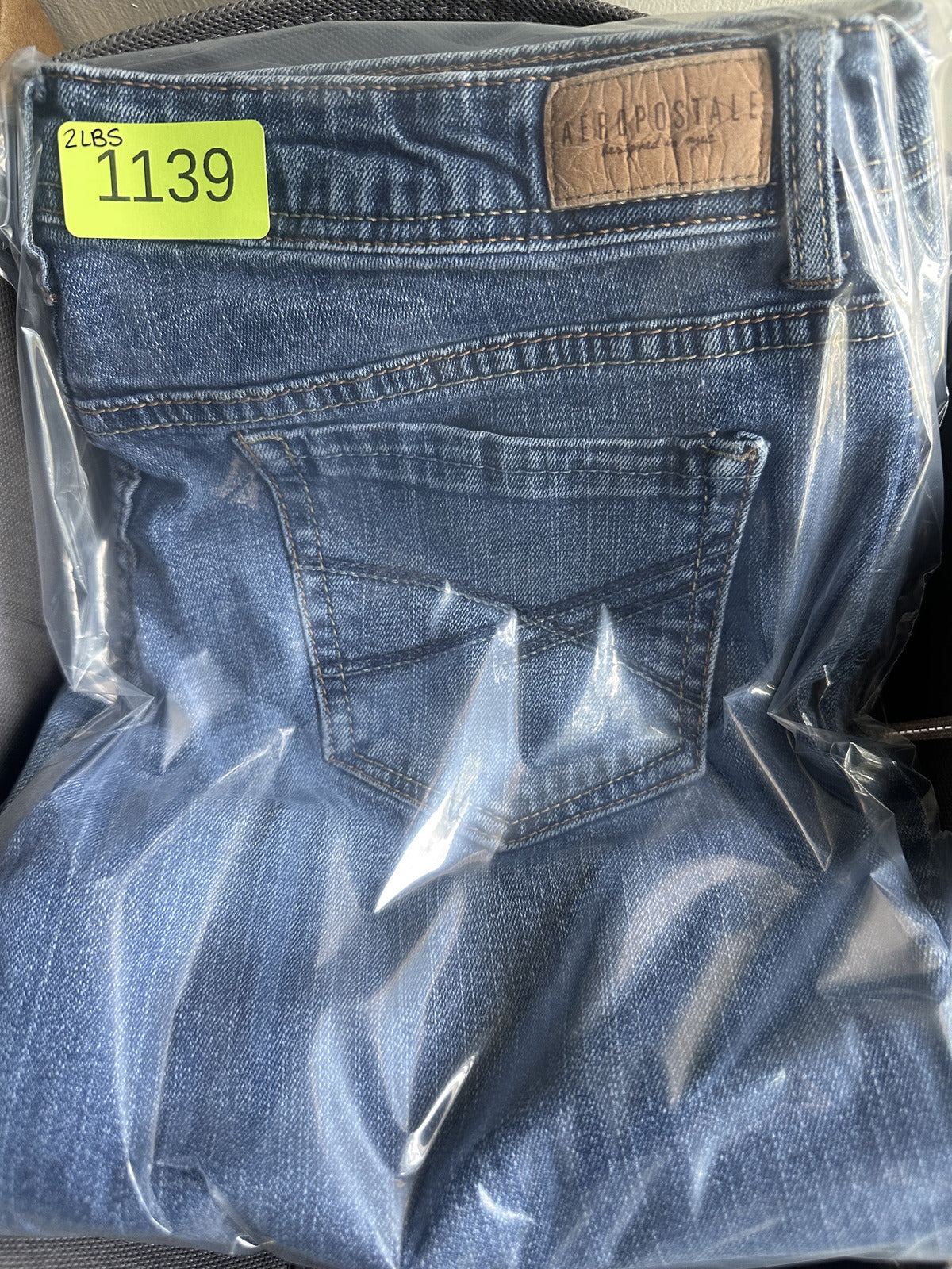 Aéropostale Classic Bootcut Jeans Medium Blue Wash Vintage Inspired Y2K