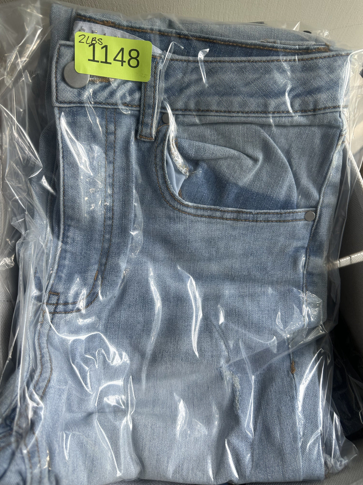 Tinseltown Light Wash Distressed Flare Jeans with Raw Frayed Hem Y2K Boho Style