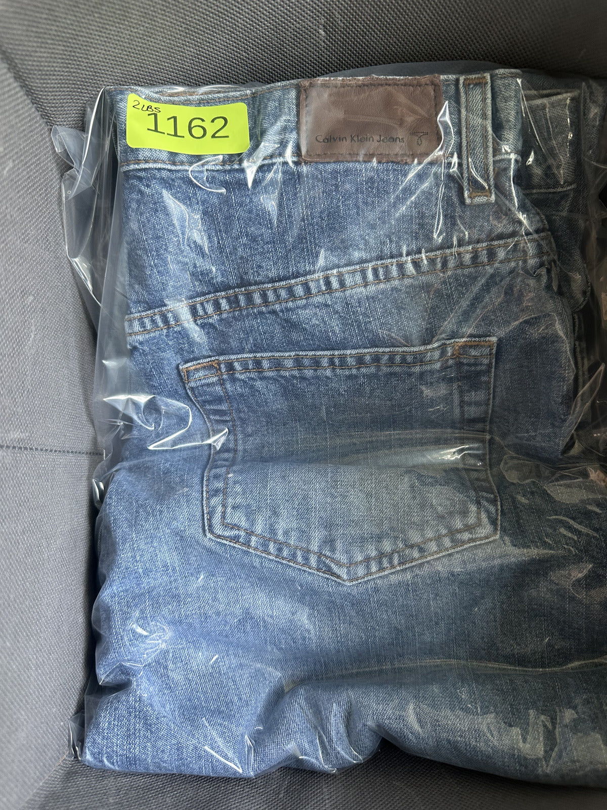 Calvin Klein Jeans Classic Light Wash Straight Leg Denim