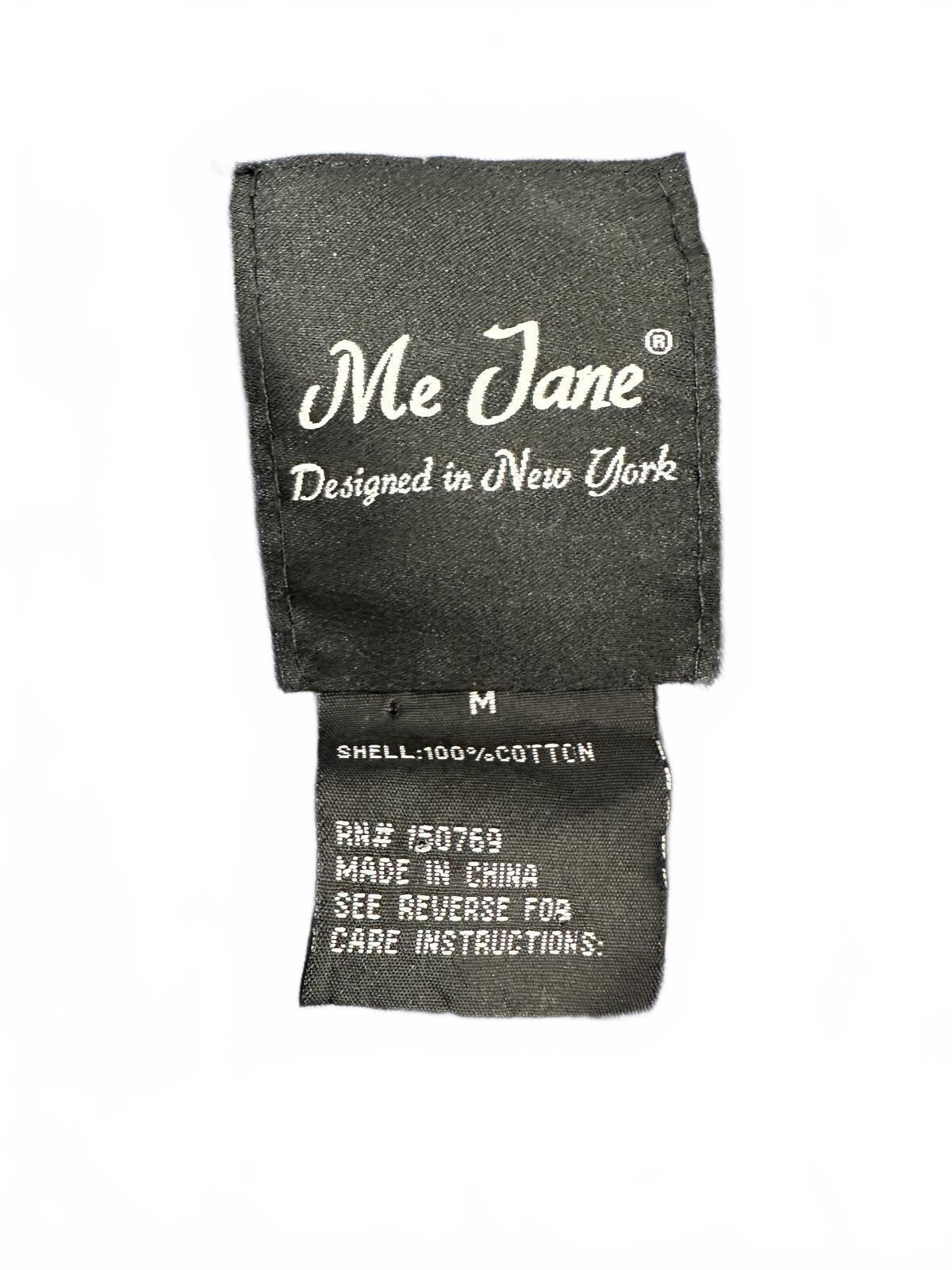 Me Jane Vintage Blue Utility Vest Casual Streetwear Cotton Drawstring