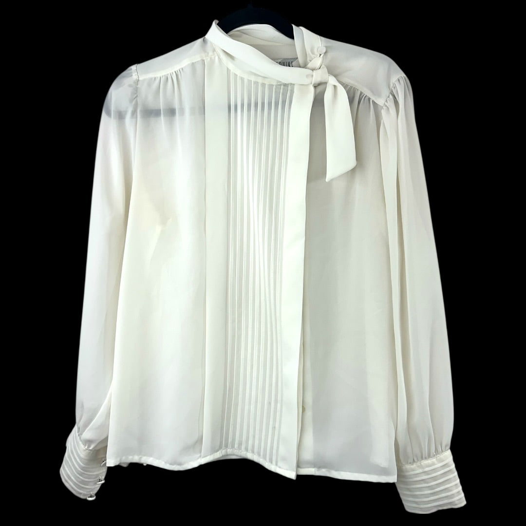 Josephine Pussybow Sheer Blouse