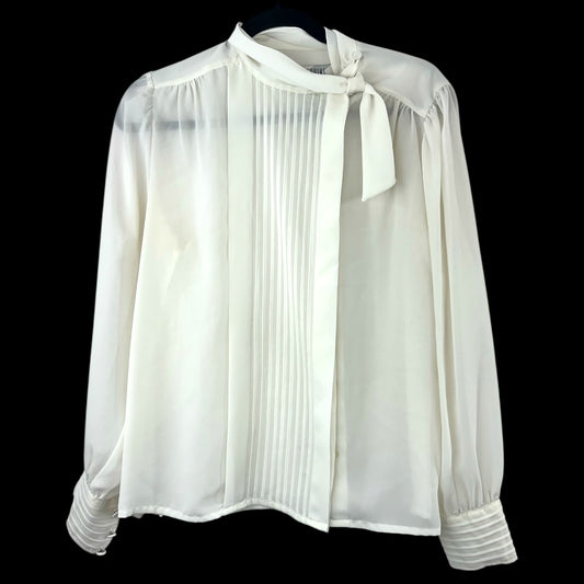 Josephine Pussybow Sheer Blouse