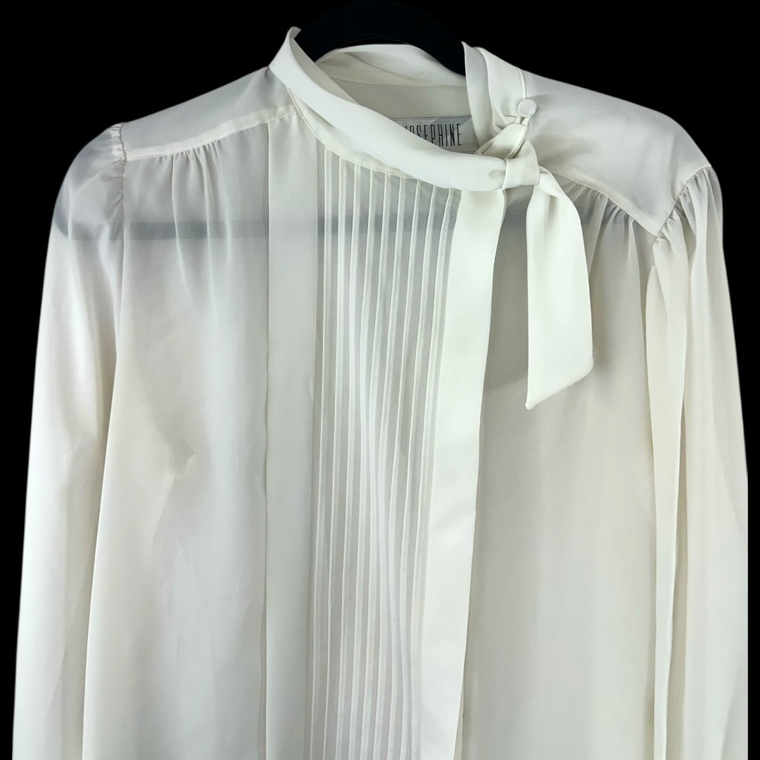 Josephine Pussybow Sheer Blouse