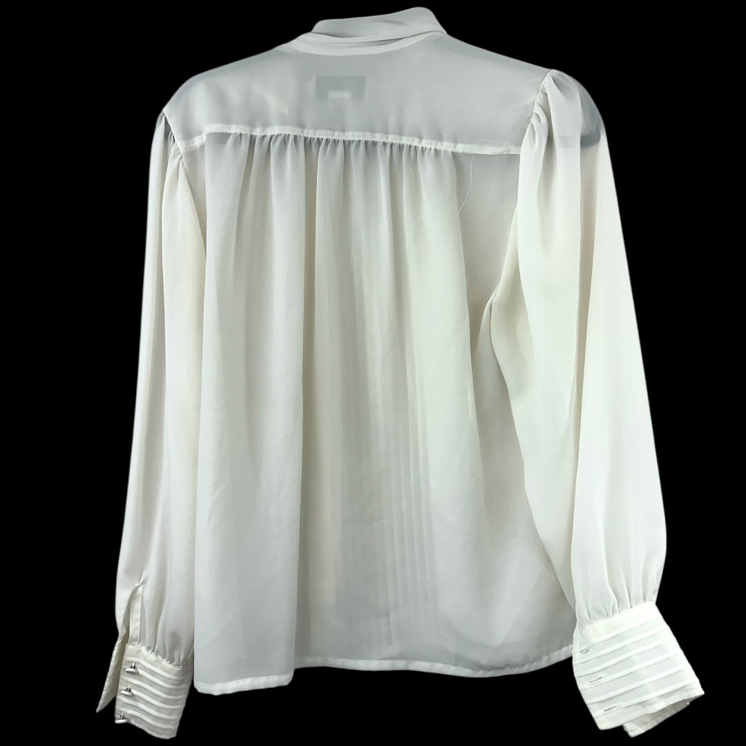 Josephine Pussybow Sheer Blouse