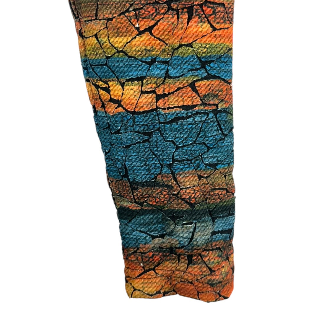 Snoskins Printed Crinkle Long Sleeve Shirt
