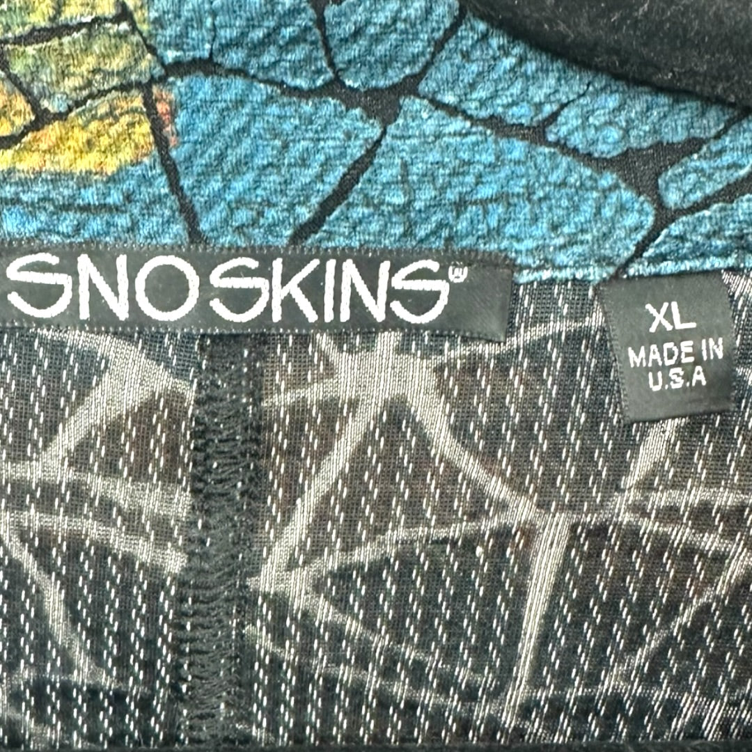 Snoskins Printed Crinkle Long Sleeve Shirt