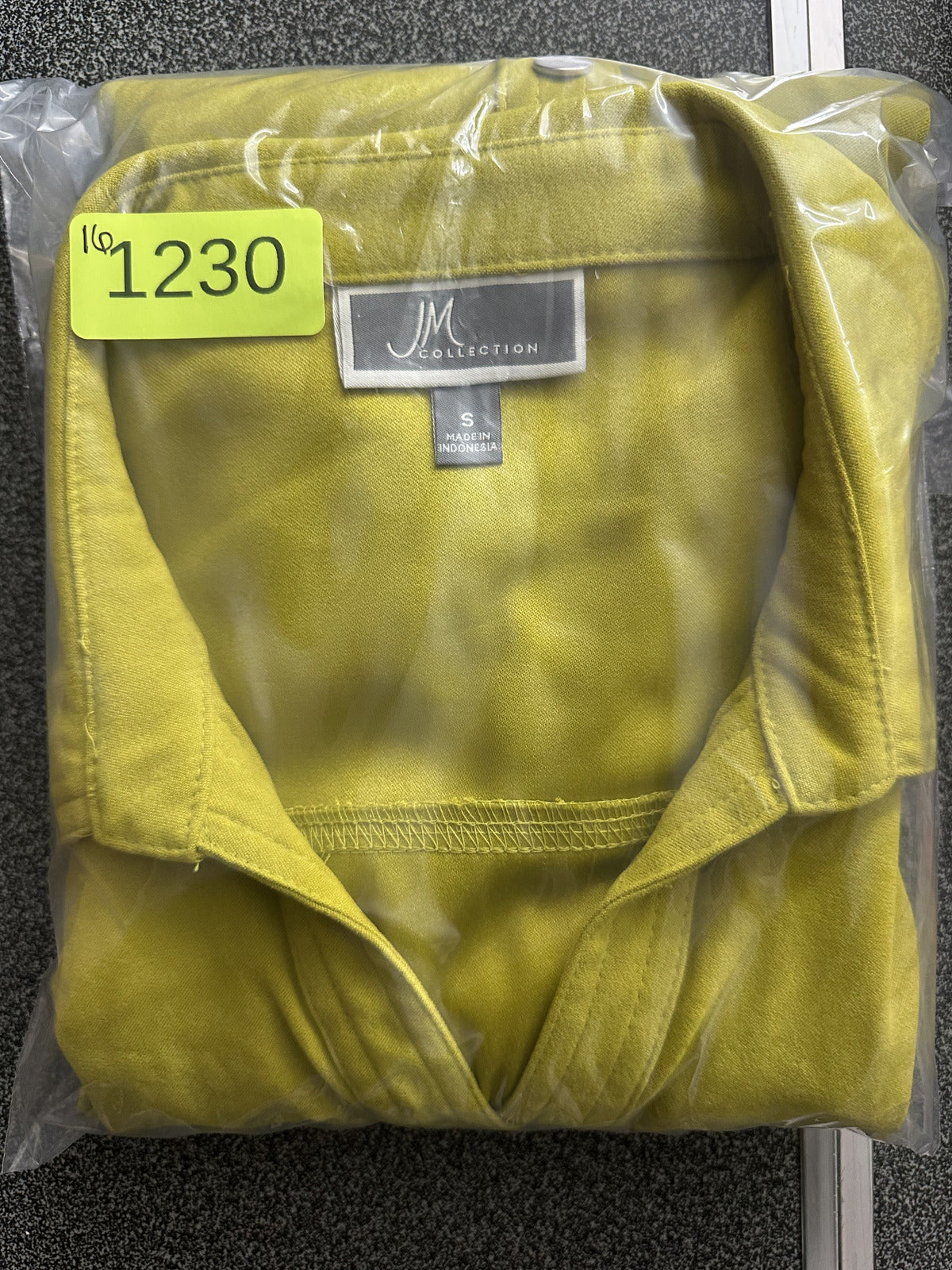 JM Collection Chartreuse Green Faux Suede Shacket Bohemian Retro