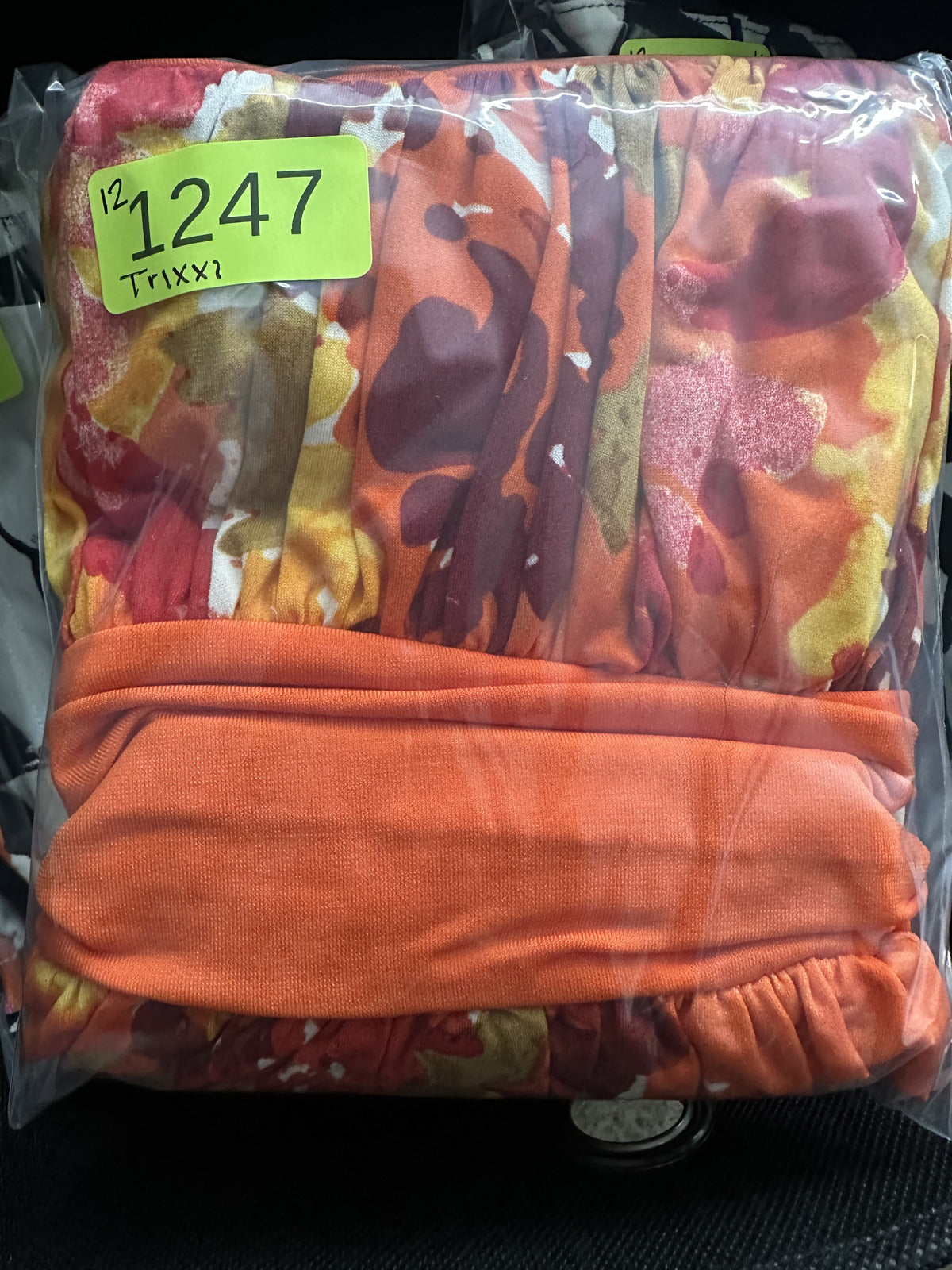 Trixxi Vibrant Floral Y2K Dress with Handkerchief Hem and Ruched Waist