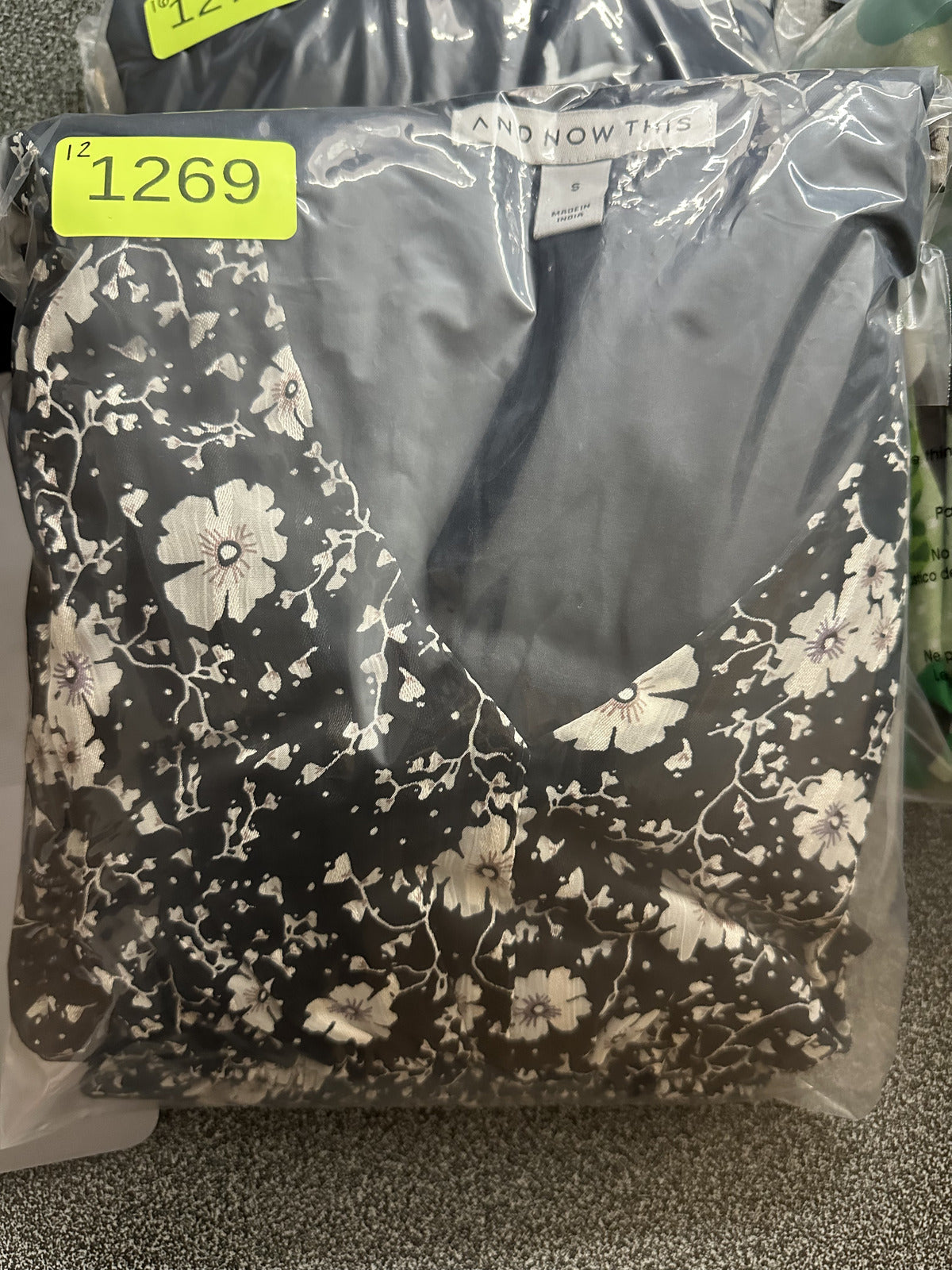 And Now This Black White Floral Fit Flare Ruffle Dress Bohemian Cottage