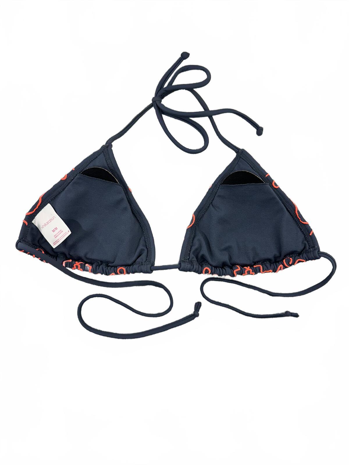 Xhilaration Tribal Print Triangle Bikini Top Bohemian Festival Swimwear