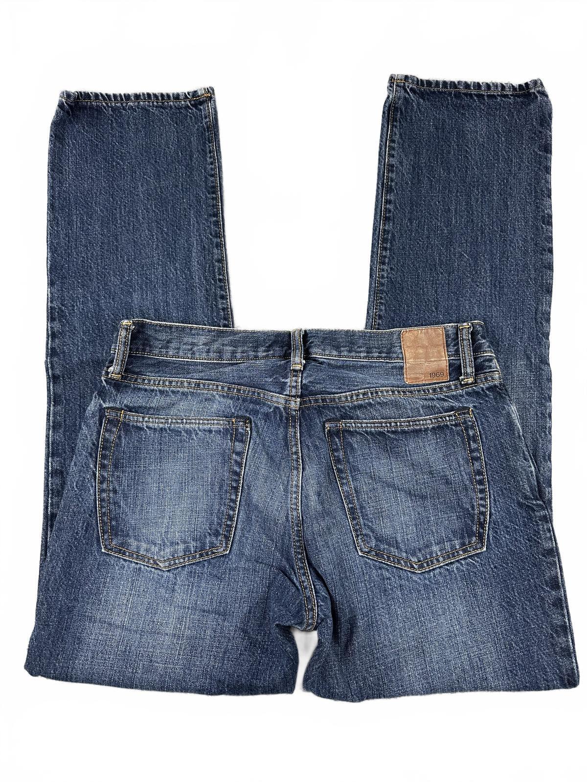 Gap Straight Fit Jeans Medium Indigo Blue Classic Denim Casual
