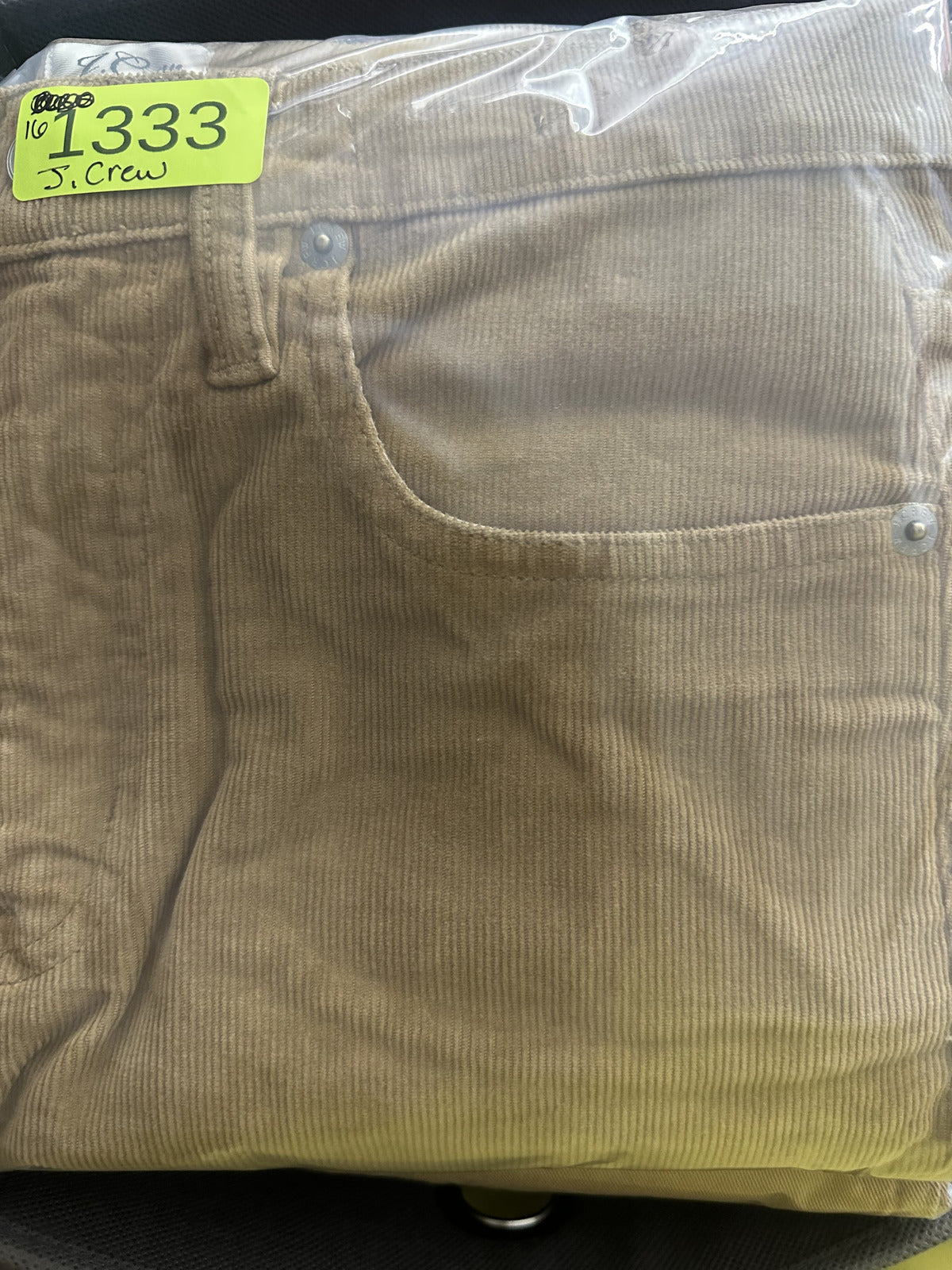 J.Crew Women's Brown Corduroy Pants Straight Leg Preppy Casual Y2K