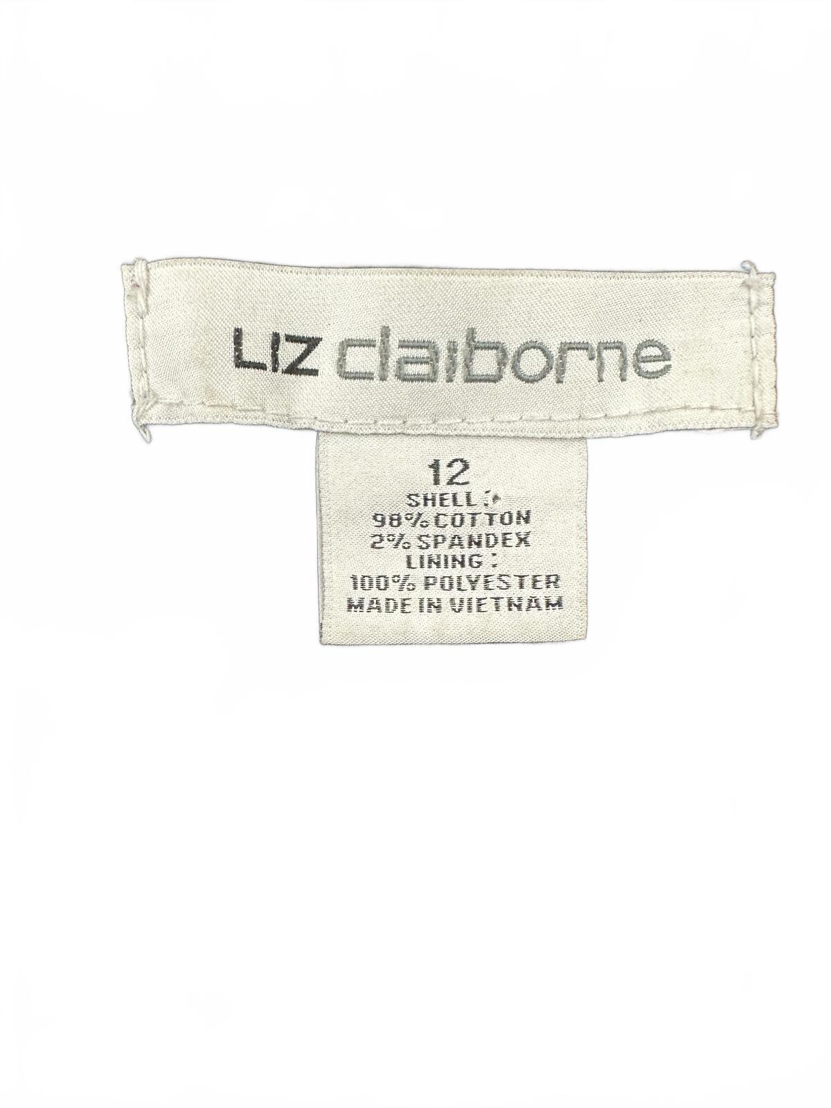 Liz Claiborne Black and White Polka Dot Pencil Skirt Classic Vintage Inspired