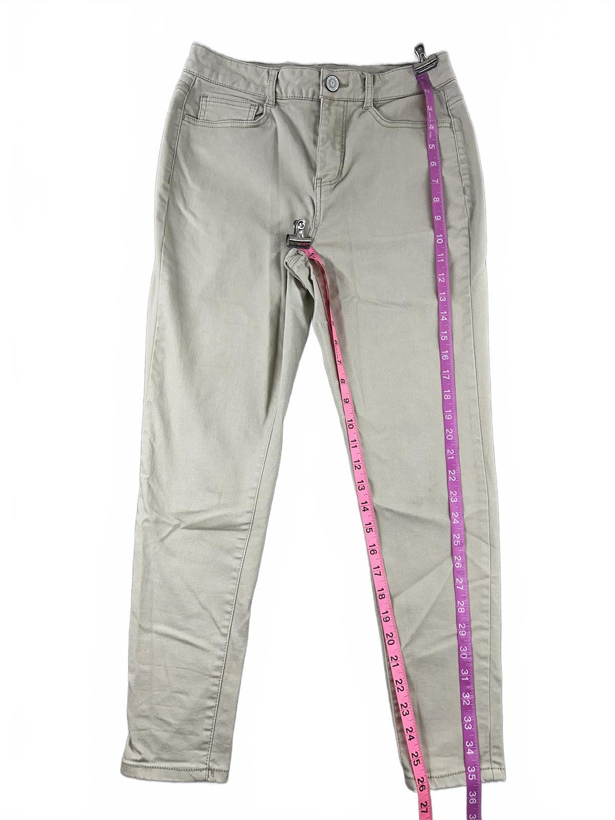 So High Rise Jegging Pants Light Gray
