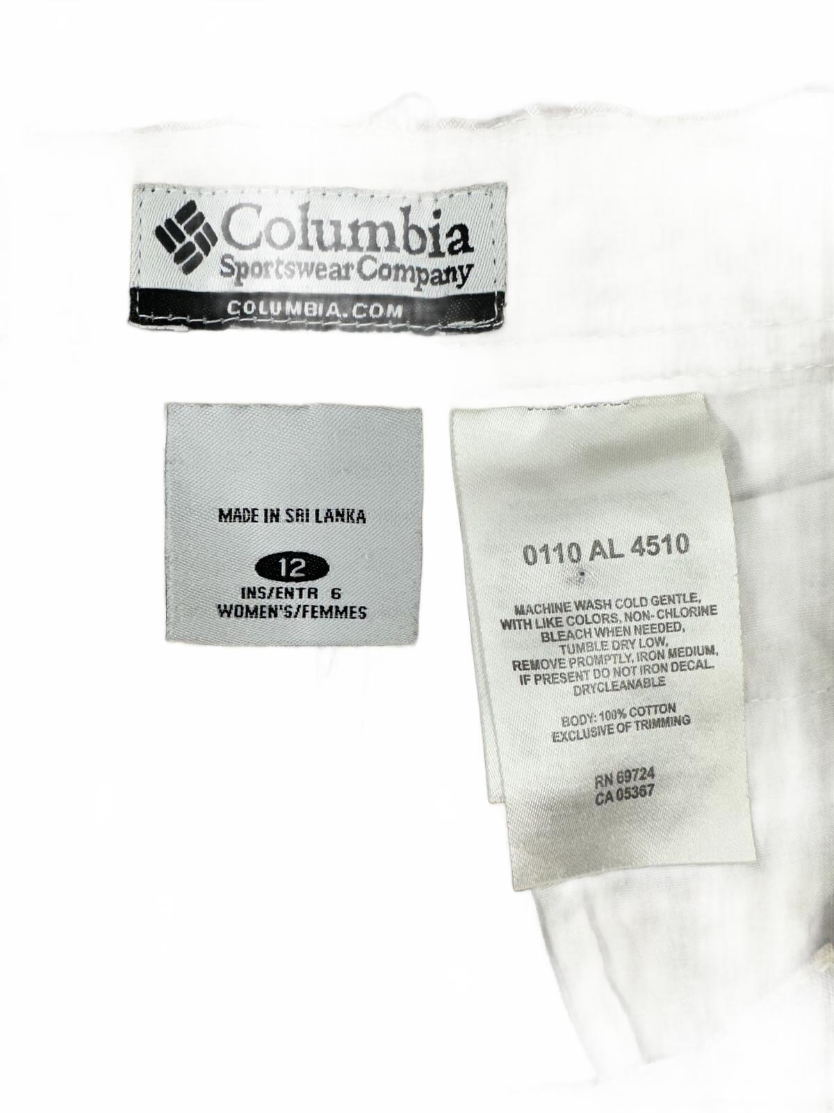 Columbia Plaid Shorts Casual Outdoor Beige Brown Classic Summer