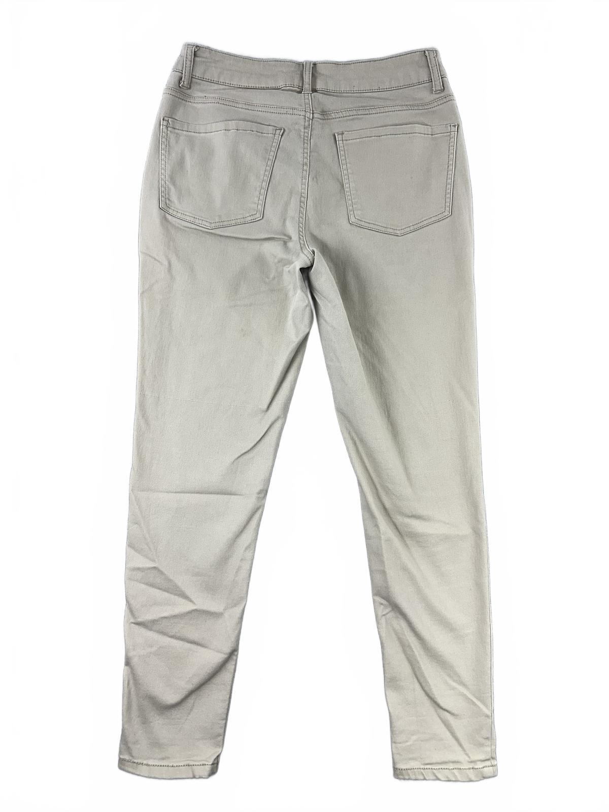 So High Rise Jegging Pants Light Gray
