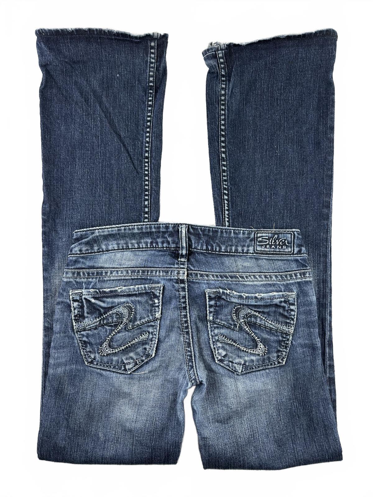 Silver Jeans Bootcut Jeans Wash Vintage 90s Style Denim Casual