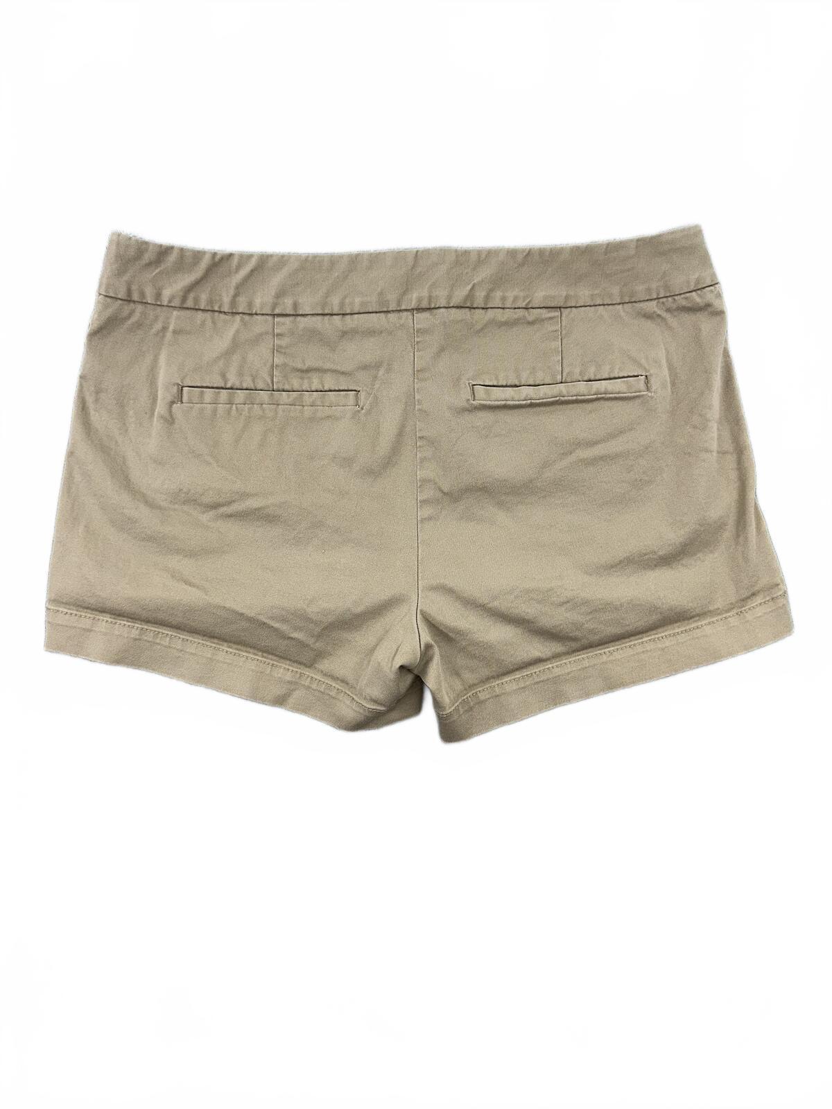 J.Crew Classic Khaki Cotton Shorts Tailored Fit Casual Summer Style