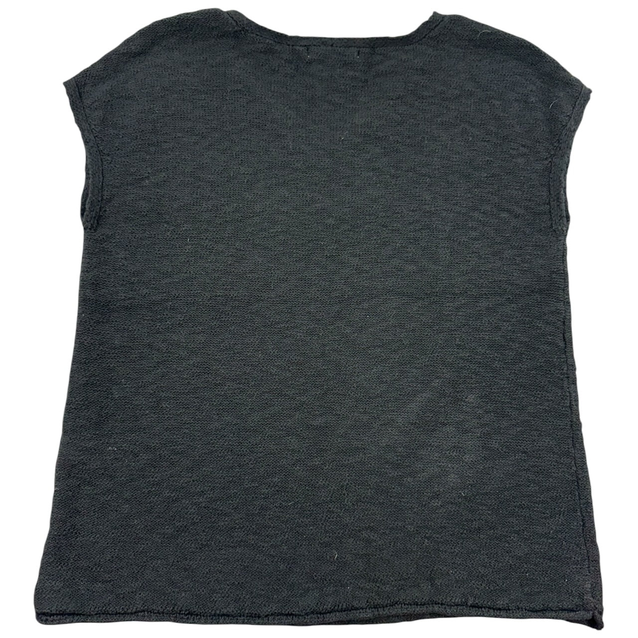 Vintage Joe Fresh Charcoal Knit V Neck Vest